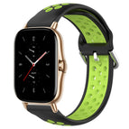 For Amazfit GTS 2 / Black+ Lime