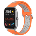 For Amazfit GTS / Orange+Grey