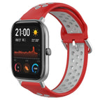For Amazfit GTS / Red+Grey