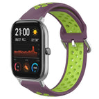 For Amazfit GTS / Purple+Lime