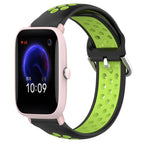 For Amazfit Pop Pro / Black+ Lime
