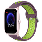 For Amazfit Pop Pro / Purple+Lime