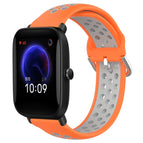 For Amazfit Pop / Orange+Grey