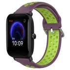 For Amazfit Pop / Purple+Lime