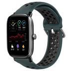 For Amazfit GTS 4 Mini / Olive Green+Black