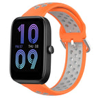 For Amazfit Bip3 / Orange+Grey