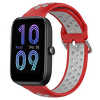 For Amazfit Bip3 / Red+Grey