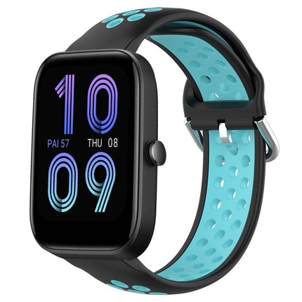 20mm Perforated Breathable Sports Silicone Watch Band, For Amazfit Bip3