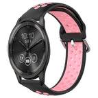 For Garmin Vivomove Trend / Black+Pink