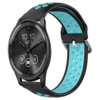For Garmin Vivomove Trend / Black+Blue
