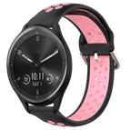 For Garmin Vivomove Sport / Black+Pink