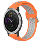 For Garmin Vivoactive3 / Orange+Grey
