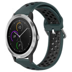For Garmin Vivoactive3 / Olive Green+Black