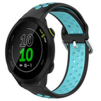 For Garmin Forerunner 158 / Black+Blue