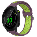 For Garmin Forerunner 158 / Purple+Lime