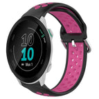For Garmin Forerunner 55 / Black+Rose Red