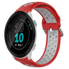 For Garmin Forerunner 55 / Red+Grey
