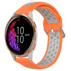 For Garmin Venu / Orange+Grey