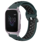 For Garmin Venu SQ / Olive Green+Black
