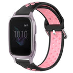For Garmin Venu SQ / Black+Pink