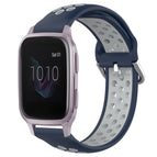 For Garmin Venu SQ / Midnight Blue + Gray
