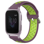 For Garmin Venu SQ / Purple+Lime