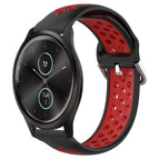 For Garmin VivoMove Style / Black+ Red