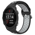 For Garmin Forerunner 245 Music / Black+ Grey