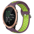 For Garmin Forerunner 645 / Purple+Lime