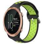 For Garmin Forerunner 645 Music / Black+ Lime