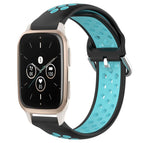 For Garmin Forerunner Sq2 Music / Black+Blue