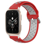 For Garmin Forerunner Sq2 Music / Red+Grey