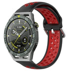For Huawei Watch GT3 SE / Black+ Red