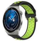 For Huawei Watch GT3 Pro 46mm / Black+ Lime