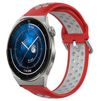For Huawei Watch GT3 Pro 46mm / Red+Grey