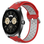 For Huawei Watch Buds / Red+Grey