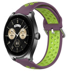 For Huawei Watch Buds / Purple+Lime