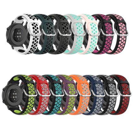 22mm Perforated Breathable Sports Silicone Watch Band, For Huawei Watch Buds