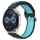 For Huawei Watch GT3 46mm / Black+Blue