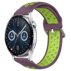 For Huawei Watch GT3 46mm / Purple+Lime
