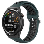 For Huawei Watch GT Runner / Olive Green+Black