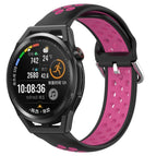 For Huawei Watch GT Runner / Black+Rose Red