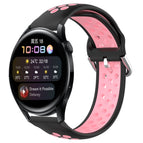 For Huawei Watch 3 / Black+Pink