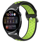 For Huawei Watch 3 / Black+ Lime