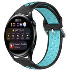 For Huawei Watch 3 / Black+Blue