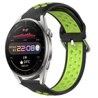 For Huawei Watch 3 Pro / Black+ Lime