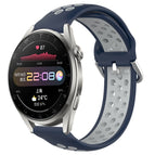 For Huawei Watch 3 Pro / Midnight Blue + Gray