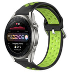 For Huawei Watch 3 Pro New / Black+ Lime