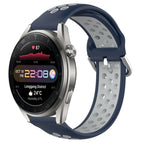 For Huawei Watch 3 Pro New / Midnight Blue + Gray