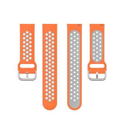 22mm Perforated Breathable Sports Silicone Watch Band, For Huawei Watch 3 Pro New